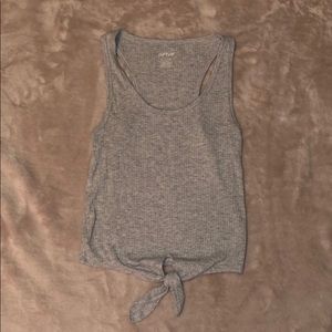 TWO Small Aerie tie in front tanks